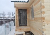 Фото со стройплощадок - Баня по проекту Б-3