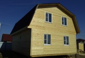 Фото со стройплощадок - Каркасный дом 7х9 м.