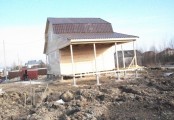 Фото со стройплощадок - Дом 6x12 м.