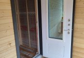 Фото со стройплощадок - Каркасный дом 9х10 м.