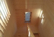 Фото со стройплощадок - Каркасный дом 8х8 м.