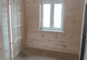 Фото со стройплощадок - Каркасная баня 4,5х6,5 м.