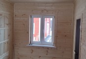 Фото со стройплощадок - Каркасная баня 4,5х6,5 м.