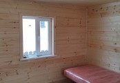 Фото со стройплощадок - Каркасная баня 4,5х6,5 м.