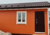 Фото со стройплощадок - Каркасная баня 4,5х6,5 м.