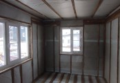 Фото со стройплощадок - Каркасный дом 8х10 м.