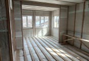 Фото со стройплощадок - Каркасный дом 6х8,5 м.