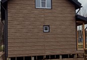Фото со стройплощадок - Каркасный дом 7х11 м.