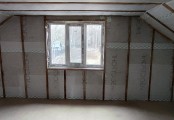Фото со стройплощадок - Каркасный дом 7х11 м.