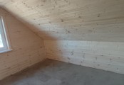 Фото со стройплощадок - Каркасный дом 8х8 м.