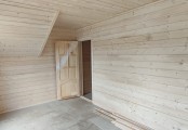 Фото со стройплощадок - Дом из бруса 7,5х8,5 м.