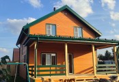 Фото со стройплощадок - Каркасный дом 7,5х11,5 м.