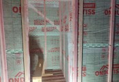 Фото со стройплощадок - Каркасный дом 8,5х12,5 м.