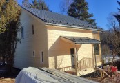 Фото со стройплощадок - Каркасный дом 9х12 м.