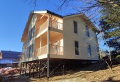 Фото со стройплощадок - Каркасный дом 9х12 м.
