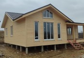 Фото со стройплощадок - Каркасный дом 10х12 м.