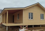 Фото со стройплощадок - Каркасный дом 10х12 м.