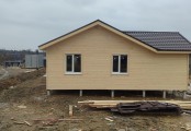 Фото со стройплощадок - Каркасный дом 10х12 м.