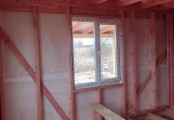 Фото со стройплощадок - Каркасный дом 10х12 м.