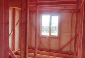 Фото со стройплощадок - Каркасный дом 10х12 м.