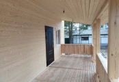 Фото со стройплощадок - Каркасный дом 8х9,5 м.