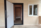 Фото со стройплощадок - Каркасный дом 8х9,5 м.