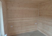 Фото со стройплощадок - Каркасный дом 8х9,5 м.