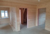 Фото со стройплощадок - Каркасный дом 8х9,5 м.