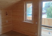 Фото со стройплощадок - Каркасный дом 8х9,5 м.