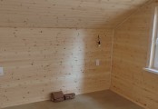 Фото со стройплощадок - Каркасный дом 8х9,5 м.
