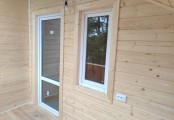 Фото со стройплощадок - Каркасный дом 8х9,5 м.
