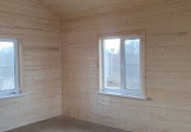 Фото со стройплощадок - Каркасный дом 7,5х10 м.
