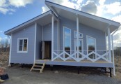 Фото со стройплощадок - Каркасный дом 7,5х10 м.