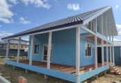 Фото со стройплощадок - Каркасный дом 11х10 м.