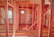 Фото со стройплощадок - Каркасный дом 11х10 м.