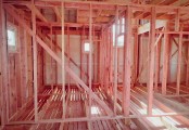 Фото со стройплощадок - Каркасный дом 11х10 м.