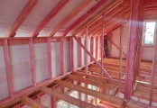 Фото со стройплощадок - Каркасный дом 11х10 м.