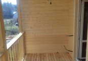 Фото со стройплощадок - Каркасный дом 9х13 м.