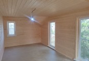 Фото со стройплощадок - Каркасный дом 9х13 м.