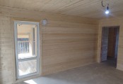 Фото со стройплощадок - Каркасный дом 9х13 м.