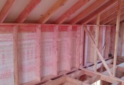 Фото со стройплощадок - Каркасный дом 7,5х8,5 м.