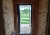 Фото со стройплощадок - Дом из бруса 9х10 м.