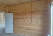 Фото со стройплощадок - Дом из бруса 9х10 м.