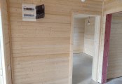 Фото со стройплощадок - Каркасный дом 7х9 м.