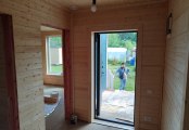 Фото со стройплощадок - Каркасный дом 7х9 м.
