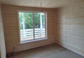 Фото со стройплощадок - Каркасный дом 7х9 м.