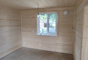 Фото со стройплощадок - Каркасный дом 7х9 м.