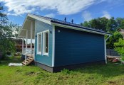 Фото со стройплощадок - Каркасный дом 7х9 м.