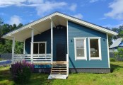 Фото со стройплощадок - Каркасный дом 7х9 м.