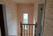 Фото со стройплощадок - Каркасный дом 7,5х7,5 м.
